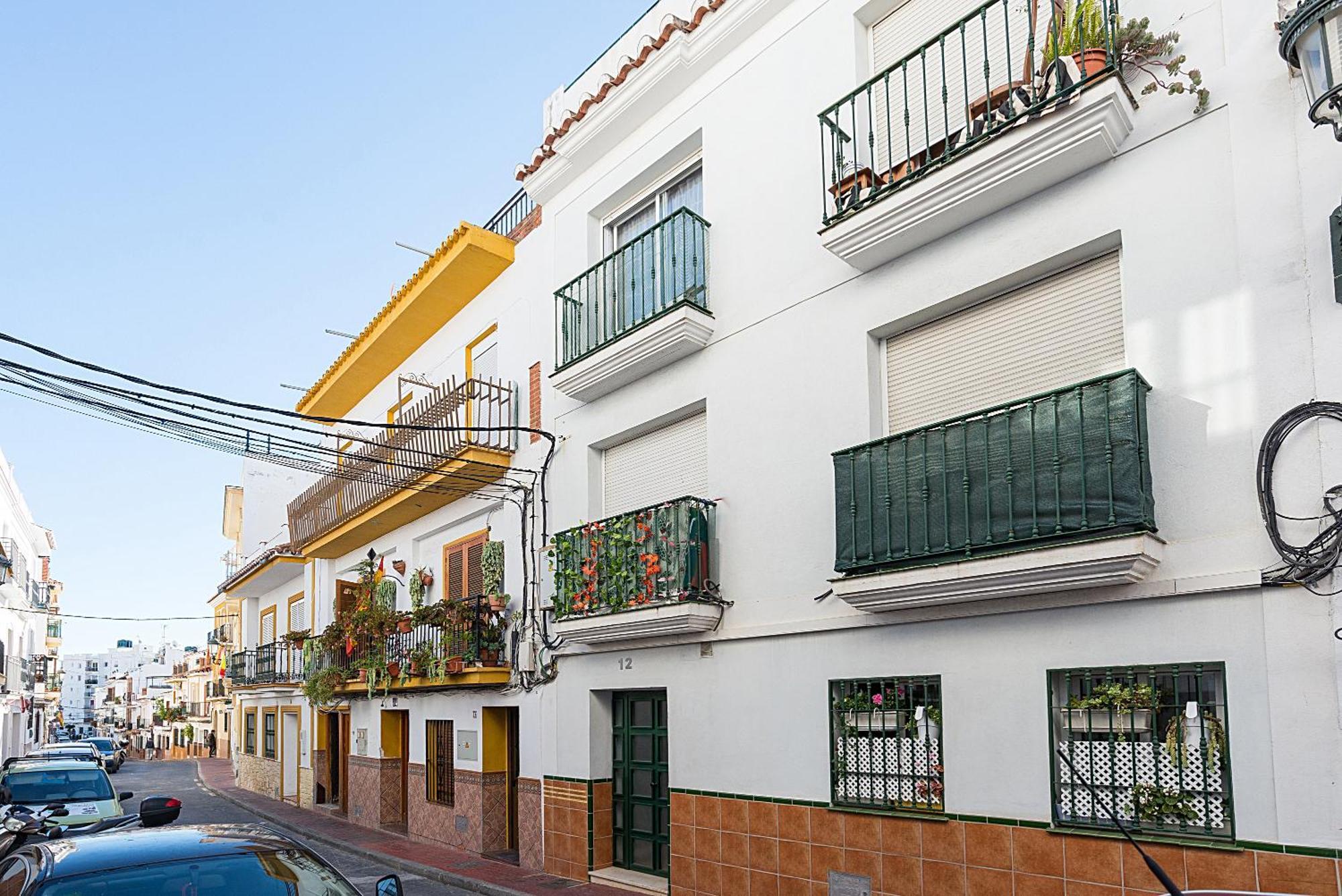 Studio Nerja Center H Terrace Exterior foto